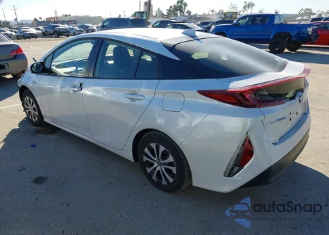 2021 Toyota Prius Prime Le from USA, damaged, VIN JTDKAMFP1M3177534